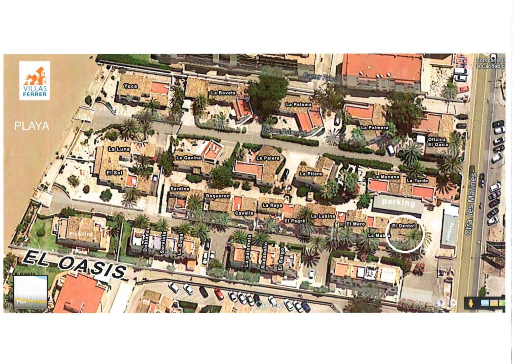 Urbanizacion El Oasis, 20 Villas En 1ª Linea Playa デニア エクステリア 写真